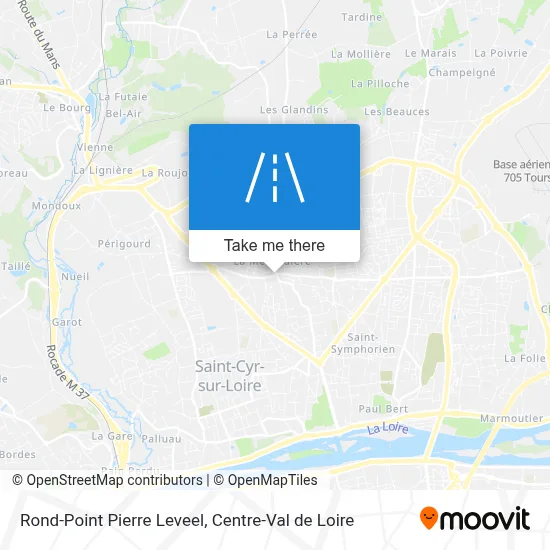 Rond-Point Pierre Leveel map