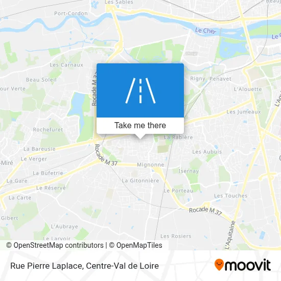 Rue Pierre Laplace map