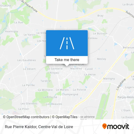 Rue Pierre Kaldor map