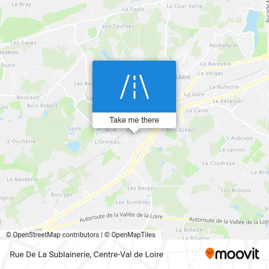 Rue De La Sublainerie map