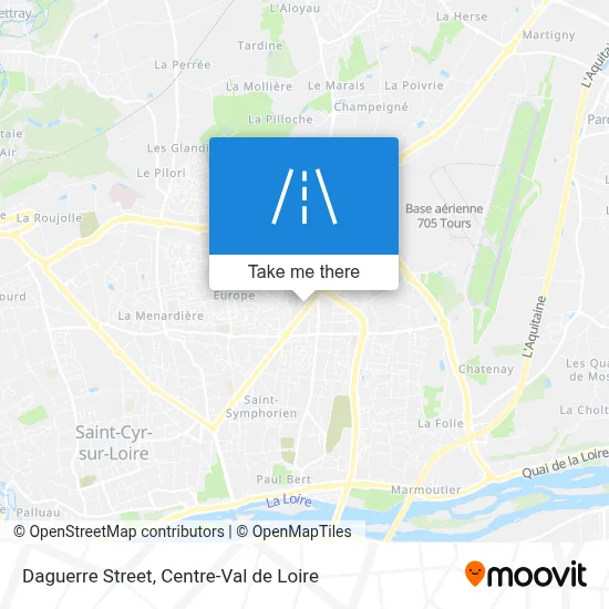 Rue Daguerre map