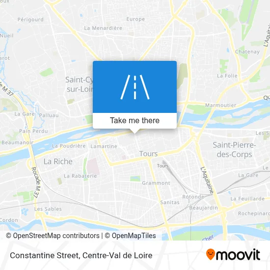 Rue Constantine map