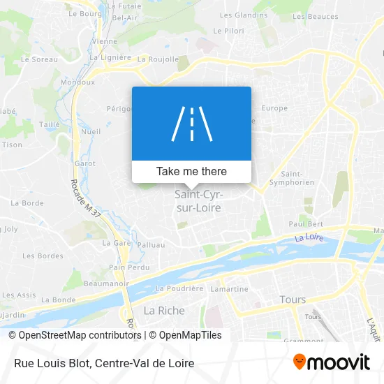 Rue Louis Blot map
