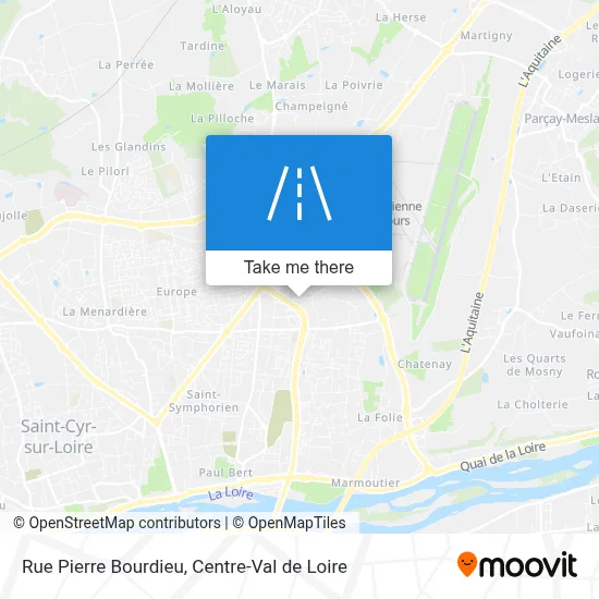 Rue Pierre Bourdieu map