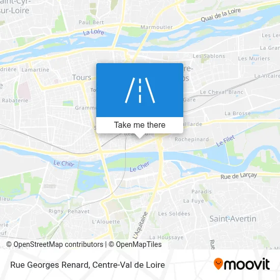 Rue Georges Renard map