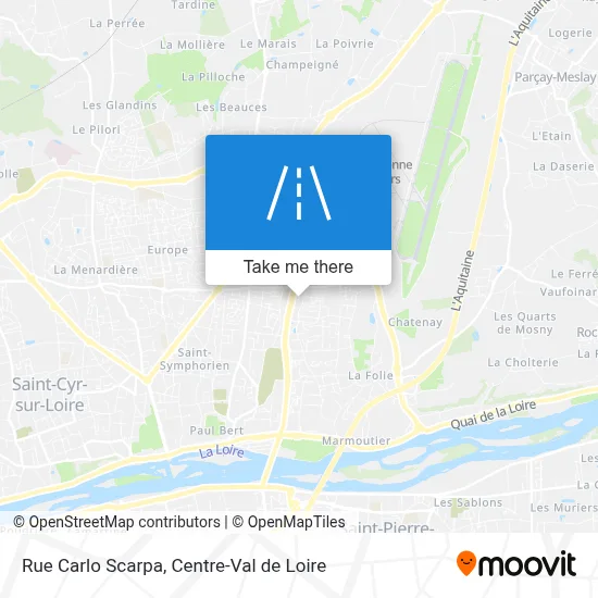 Rue Carlo Scarpa map