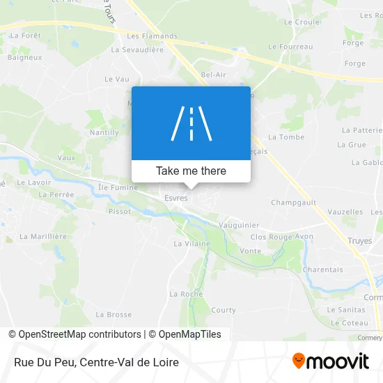 Rue Du Peu map