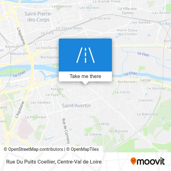 Rue Du Puits Coellier map