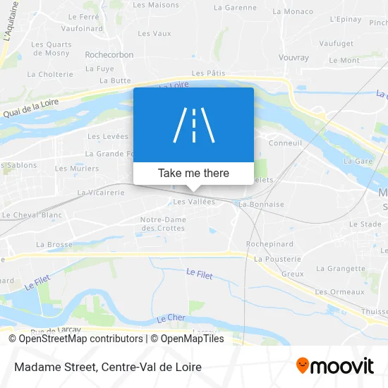 Rue Madame map