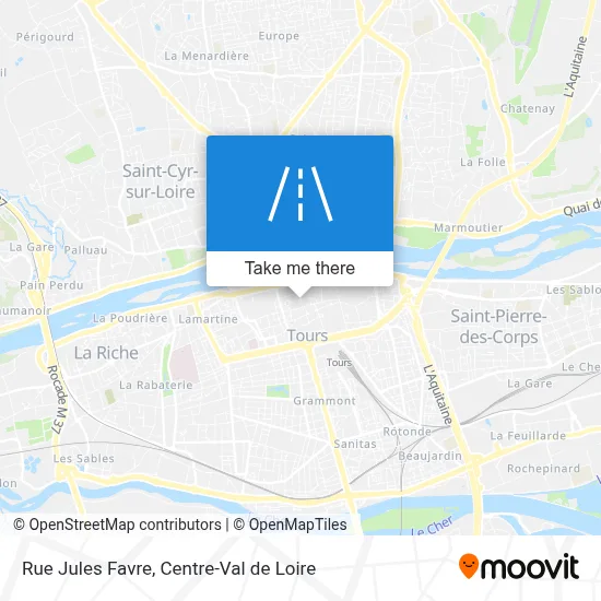 Rue Jules Favre map