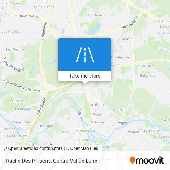 Ruelle Des Pinsons map