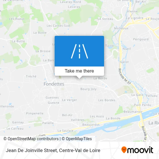 Rue Jean De Joinville map