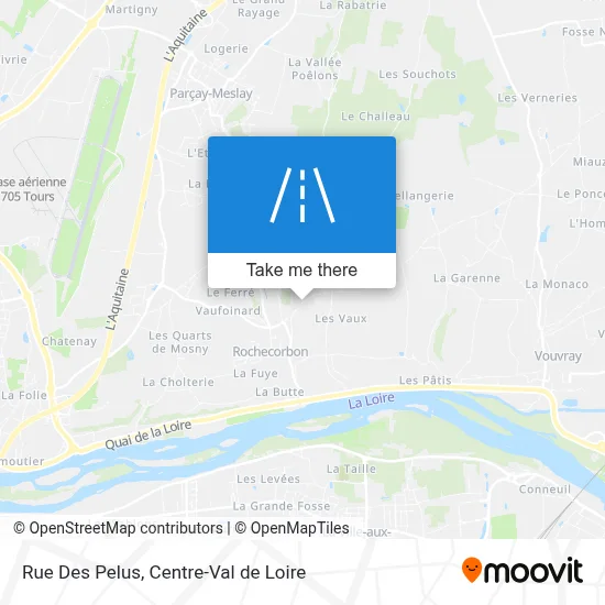 Rue Des Pelus map