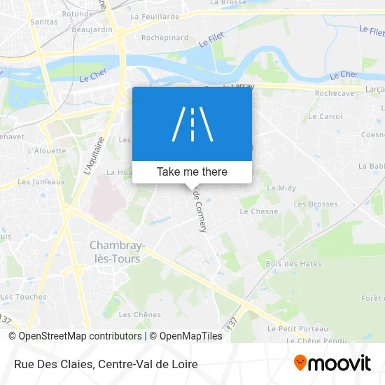 Rue Des Claies map