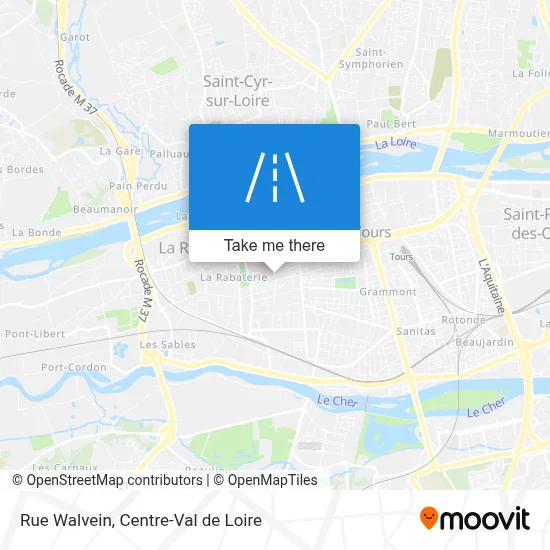 Rue Walvein map