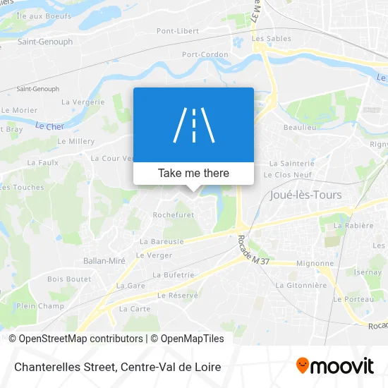 Rue Des Chanterelles map