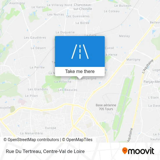 Rue Du Tertreau map