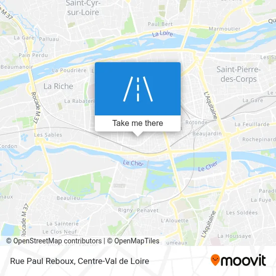 Rue Paul Reboux map