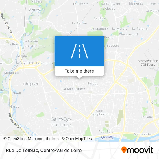 Rue De Tolbiac map