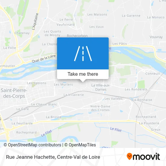Rue Jeanne Hachette map