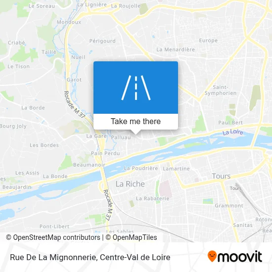 Rue De La Mignonnerie map