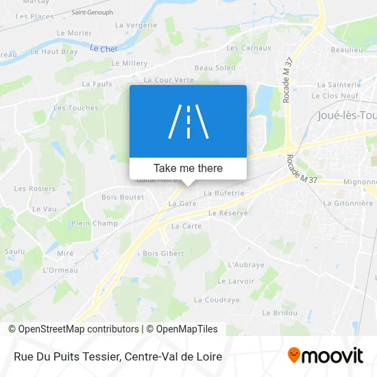Rue Du Puits Tessier map