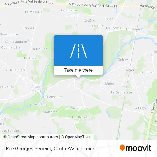 Rue Georges Bernard map