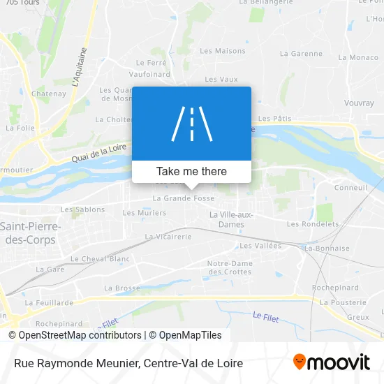 Rue Raymonde Meunier map
