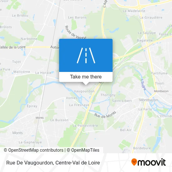 Rue De Vaugourdon map