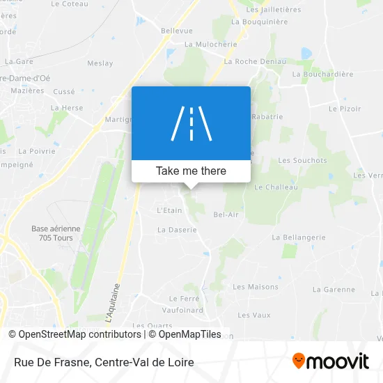 Rue De Frasne map