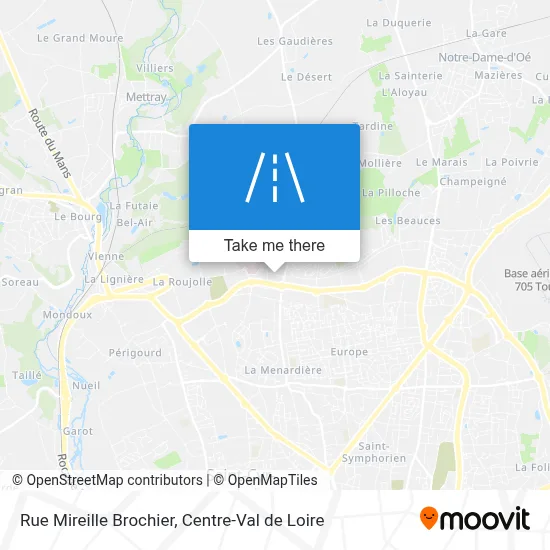 Rue Mireille Brochier map
