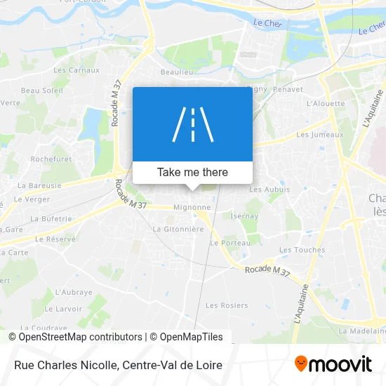 Rue Charles Nicolle map
