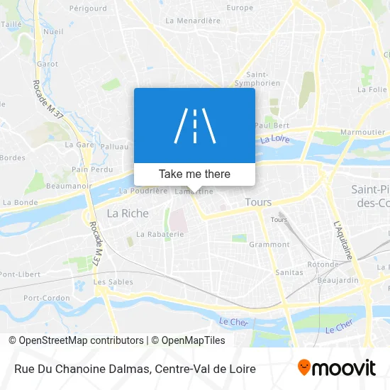 Rue Du Chanoine Dalmas map
