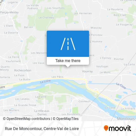 Rue De Moncontour map
