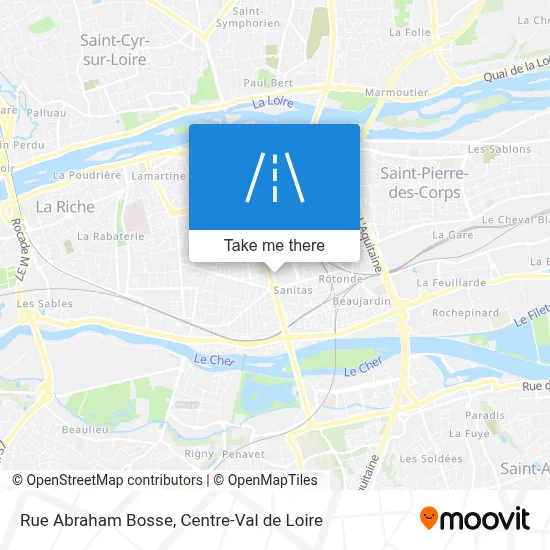 Rue Abraham Bosse map