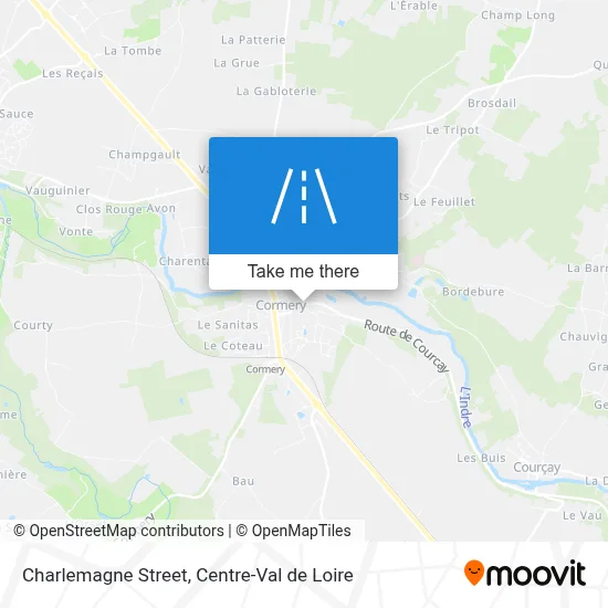 Rue Charlemagne map