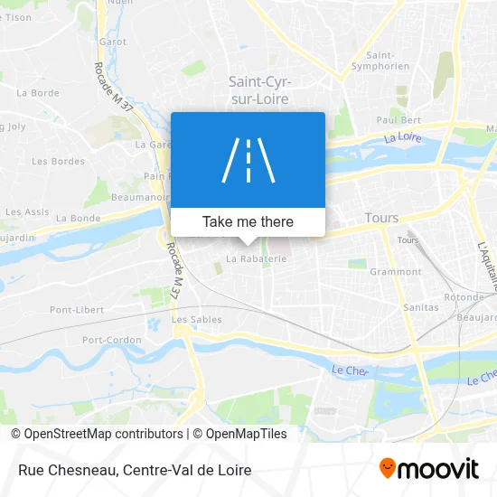 Rue Chesneau map
