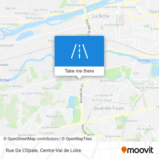 Rue De L'Opale map