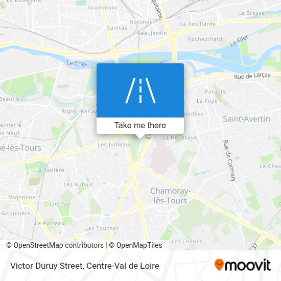 Rue Victor Duruy map