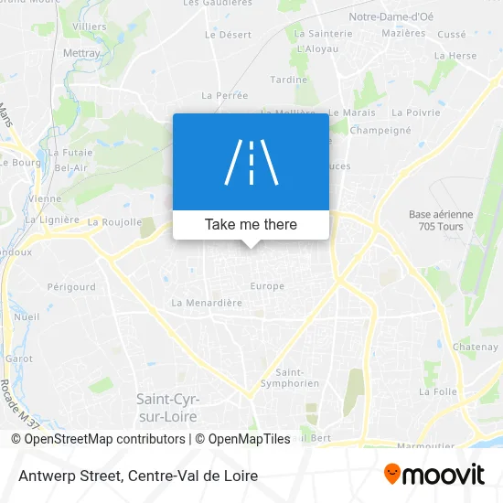 Rue D'Anvers map