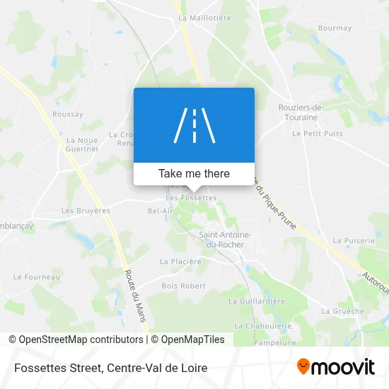 Rue Des Fossettes map