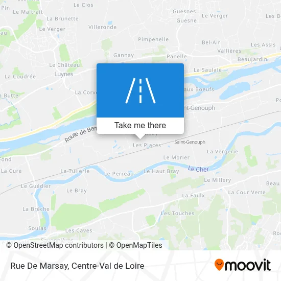 Rue De Marsay map