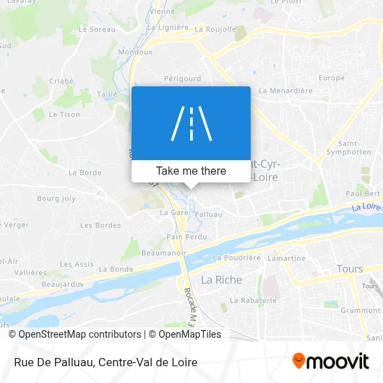 Rue De Palluau map