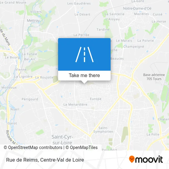 Rue De Reims map