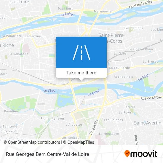 Rue Georges Berr map
