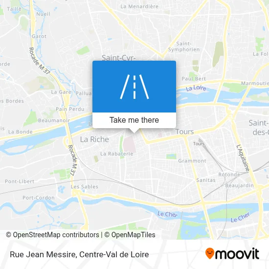 Rue Jean Messire map