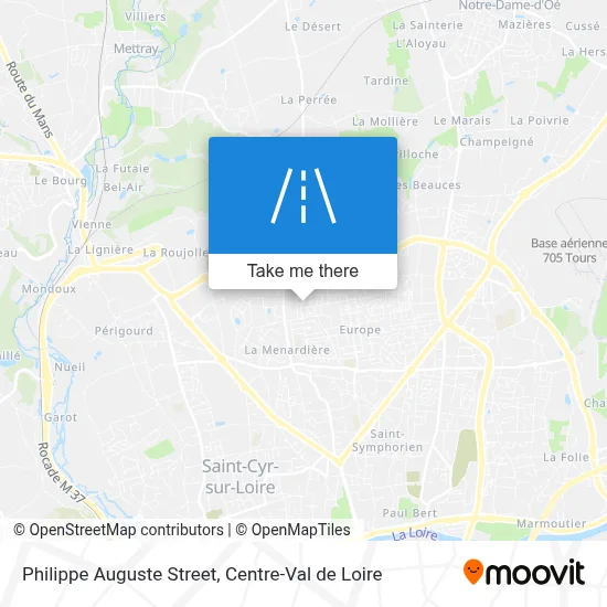 Rue Philippe Auguste map