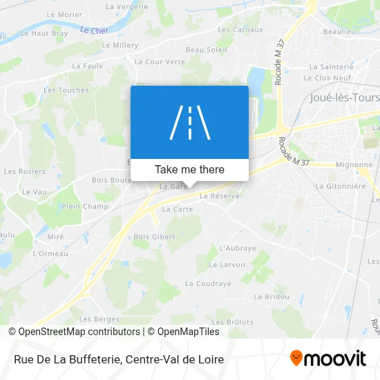 Rue De La Buffeterie map