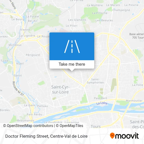 Rue Du Docteur Fleming map