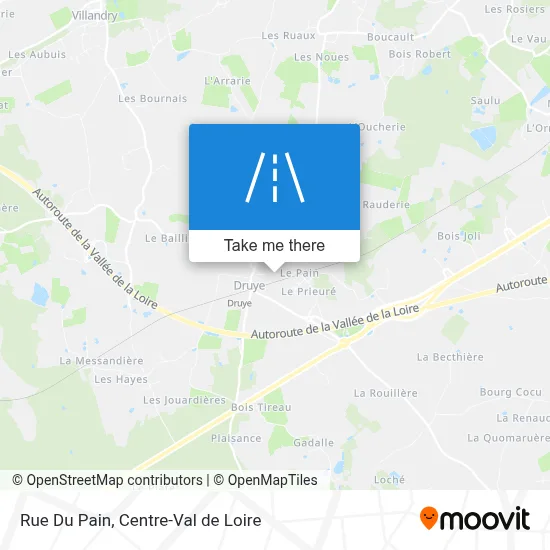 Rue Du Pain map